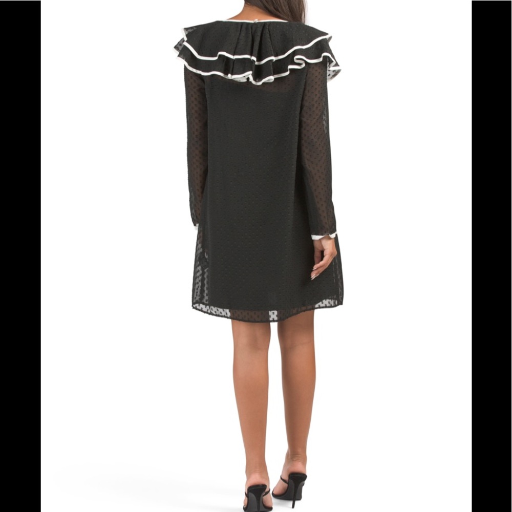 New Max Sport Lace Topped Portrait Collar Dress - Picture 2 of 9